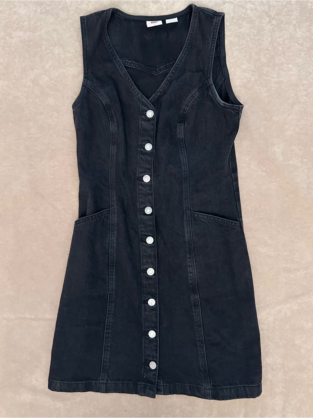 ✰ BLACK DENIM DRESS ✰